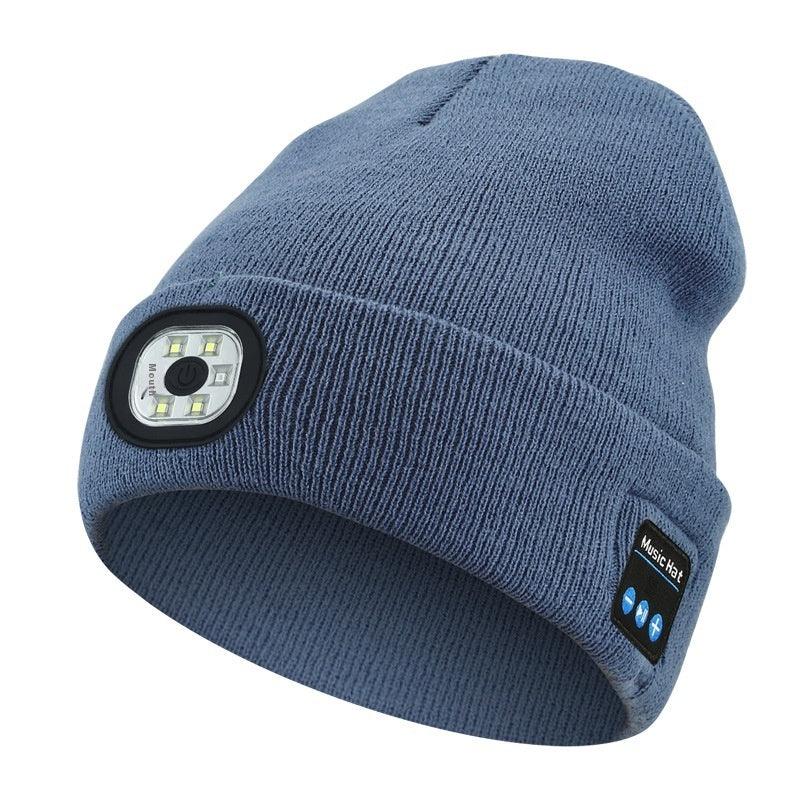 LED Rechargeable Knit Hat
