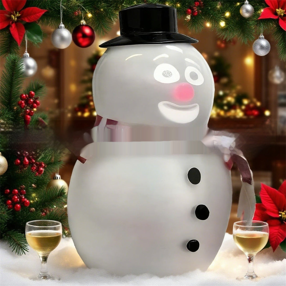 Talking Animation Blink Snowman Decorations