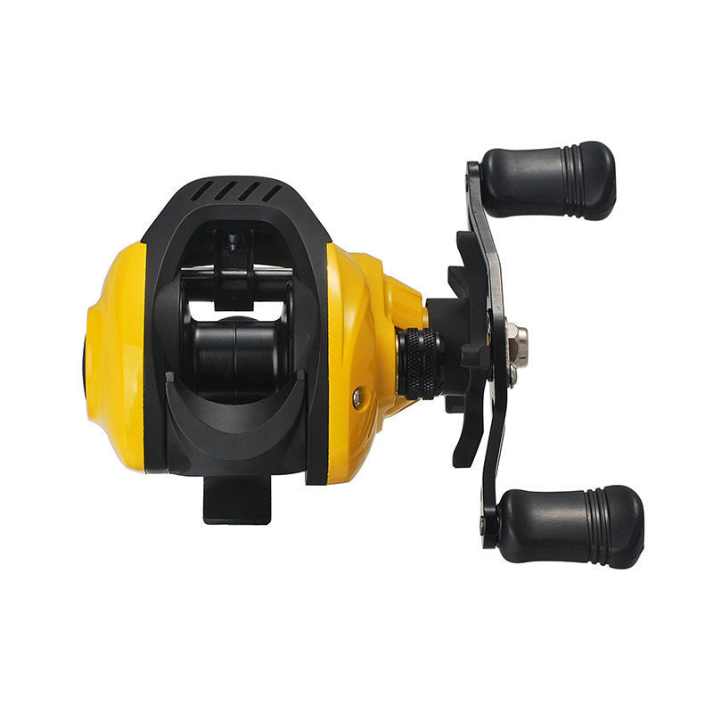 Small Yellow Water Drop Wheel Luya Wheel Fishing Reel