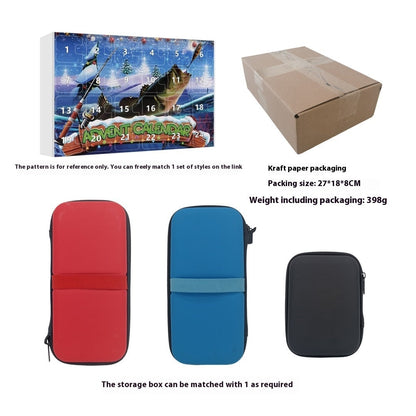 24 Countdown Christmas Fishing Set