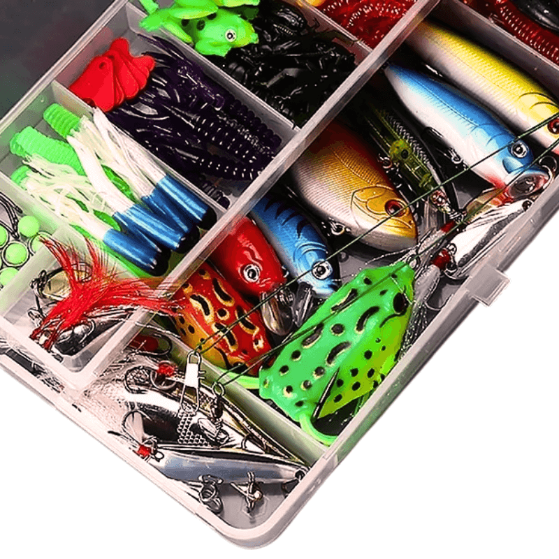 🎁 141-Piece Fishing Lure Gift Set