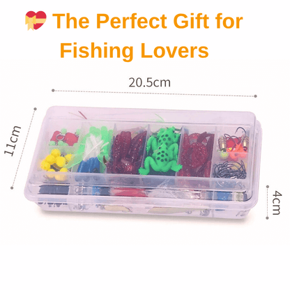 🎁 141-Piece Fishing Lure Gift Set