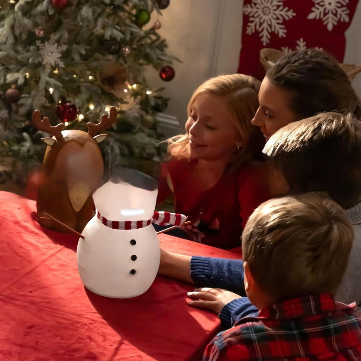 Talking Animation Blink Snowman Decorations
