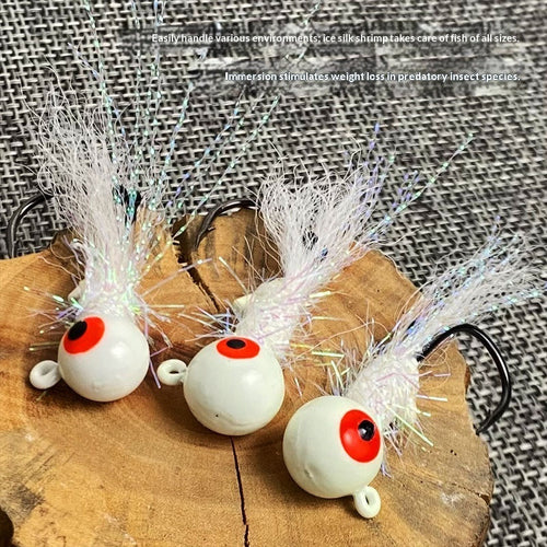 Ice Silk Shrimp Luminous Lure Fish