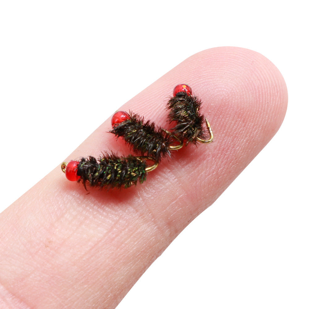 Hair Hook Worm Hook With White Mouth Bait