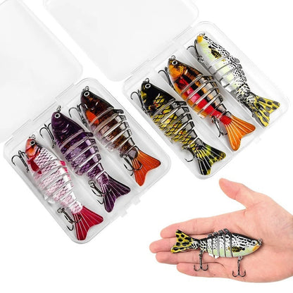 3PCS Multi-Section Fish Lure Set
