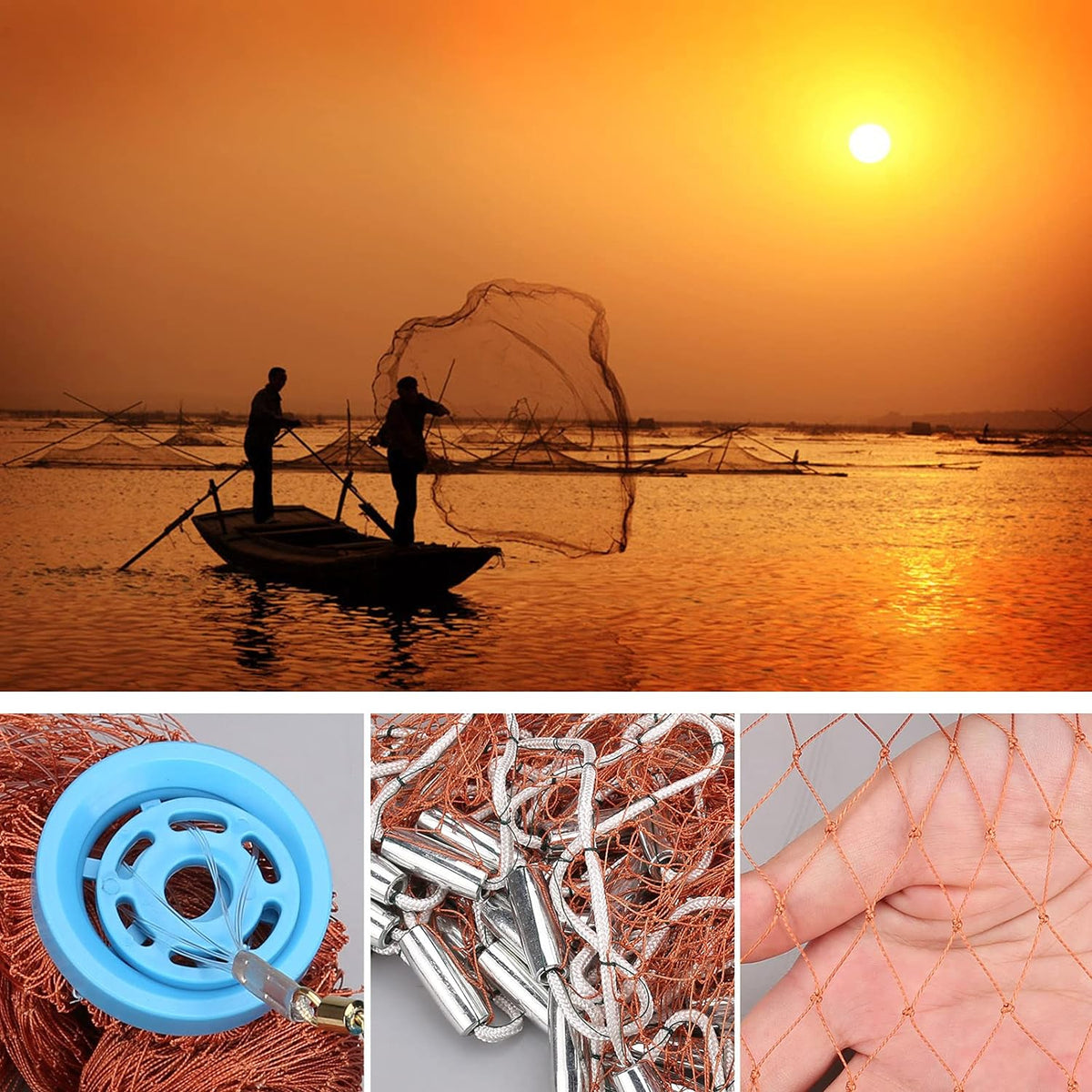 Saltwater Fishing Cast Net