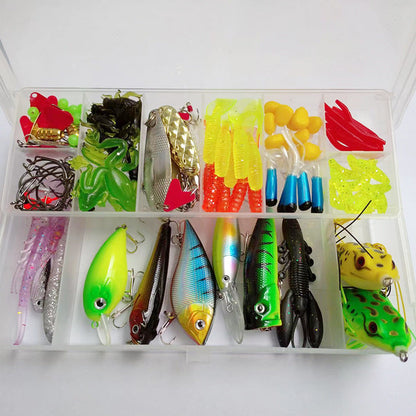 Lure Suit 142 Pieces with Fishing Pliers
