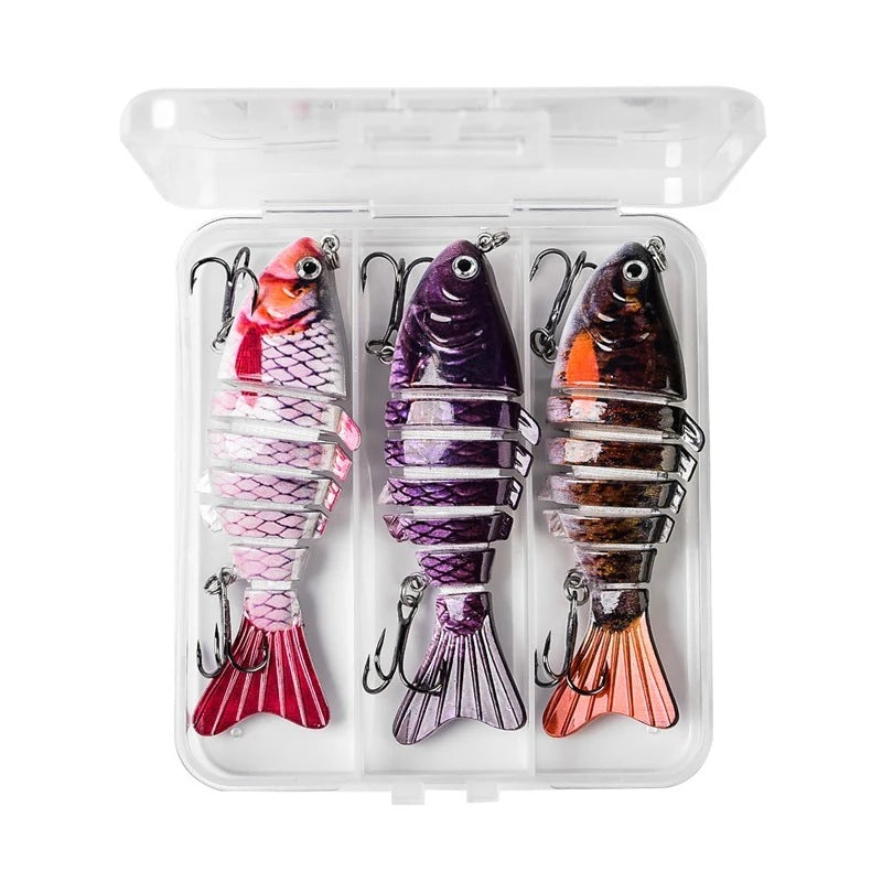 3PCS Multi-Section Fish Lure Set