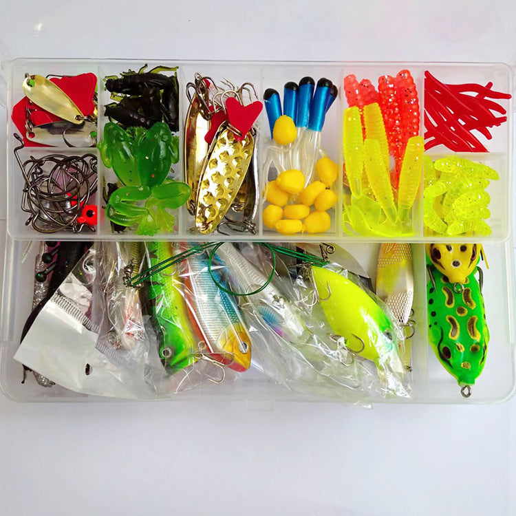 Lure Suit 142 Pieces with Fishing Pliers