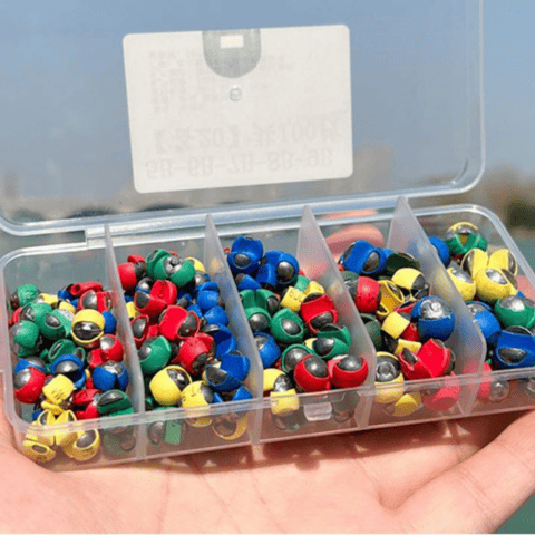 FlexiGrip Rubber-Coated Fishing Sinkers – 50pcs/100pcs