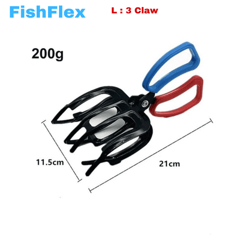 FishFlex Three-Claw Gripper – Keeps Fish Secure and Prevents Slips