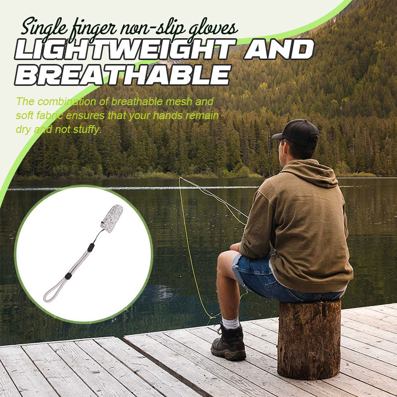 Fishing accessory glove offering stability and control for anglers