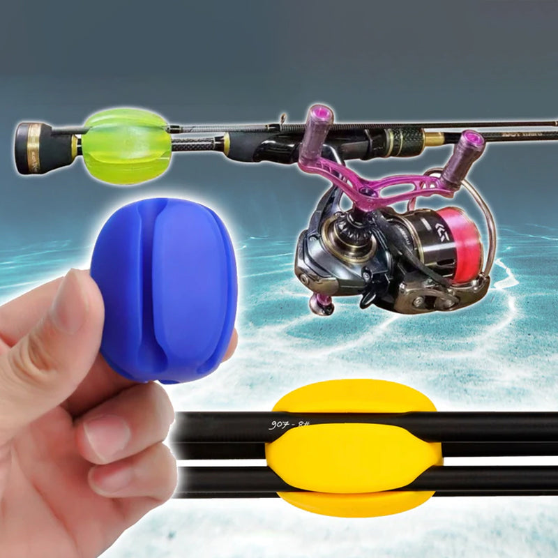 Fishing gear organizer showcasing an easy-to-install rod holder.