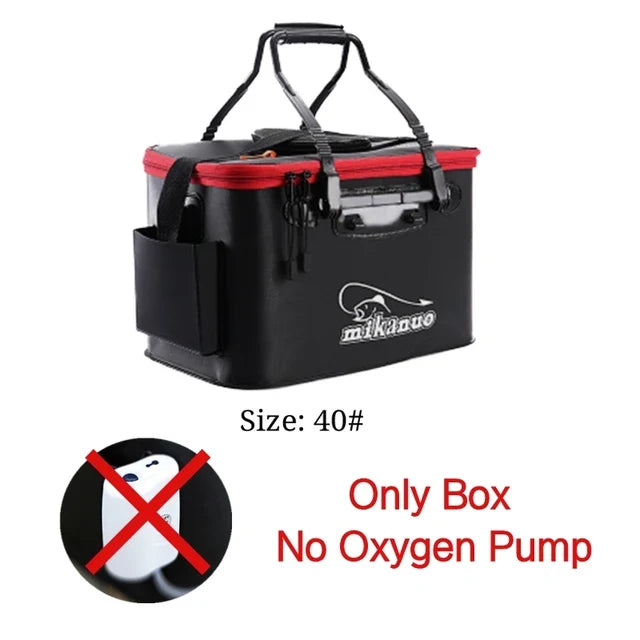 Foldable Waterproof Fishing Bucket-Live Fish Container