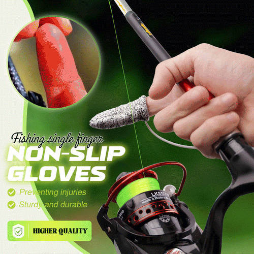 Luya single-finger non-slip fishing glove designed for long-distance casting