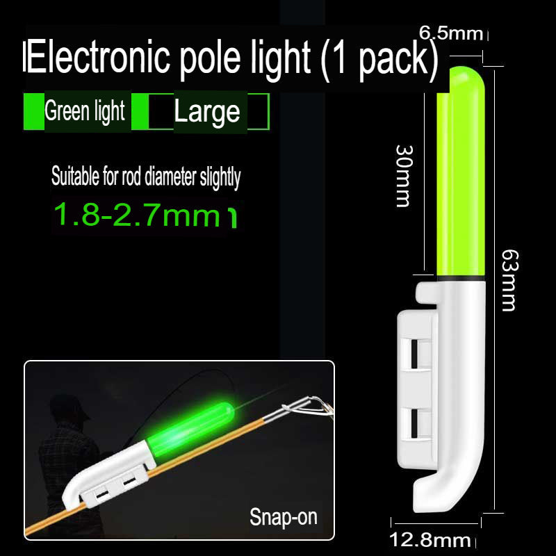 LED Fishing Rod Luminous Stick with Alarm