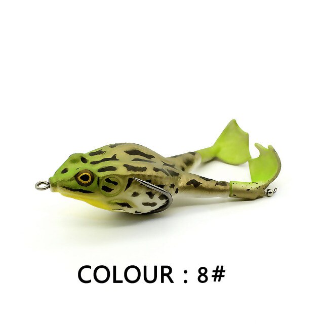 Double Propeller Frog Soft Bait