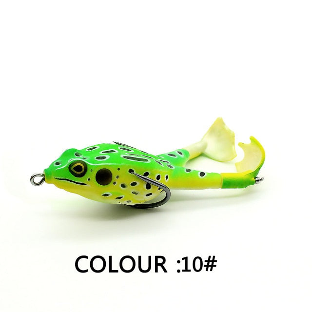 Double Propeller Frog Soft Bait