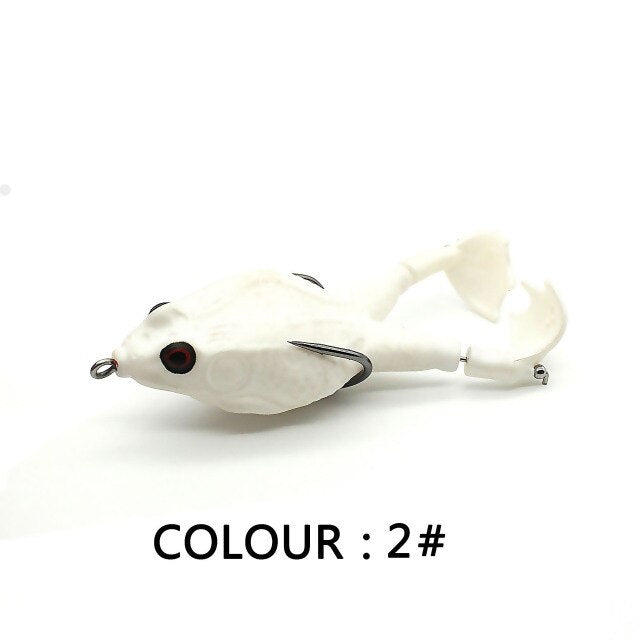 Double Propeller Frog Soft Bait