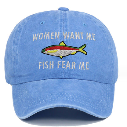 funny fishing hat