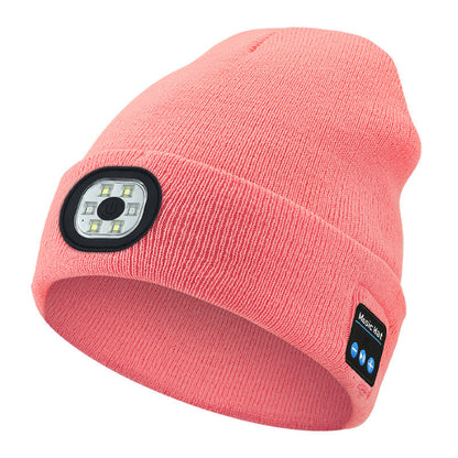 LED Rechargeable Knit Hat