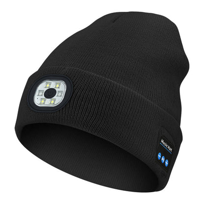 LED Rechargeable Knit Hat