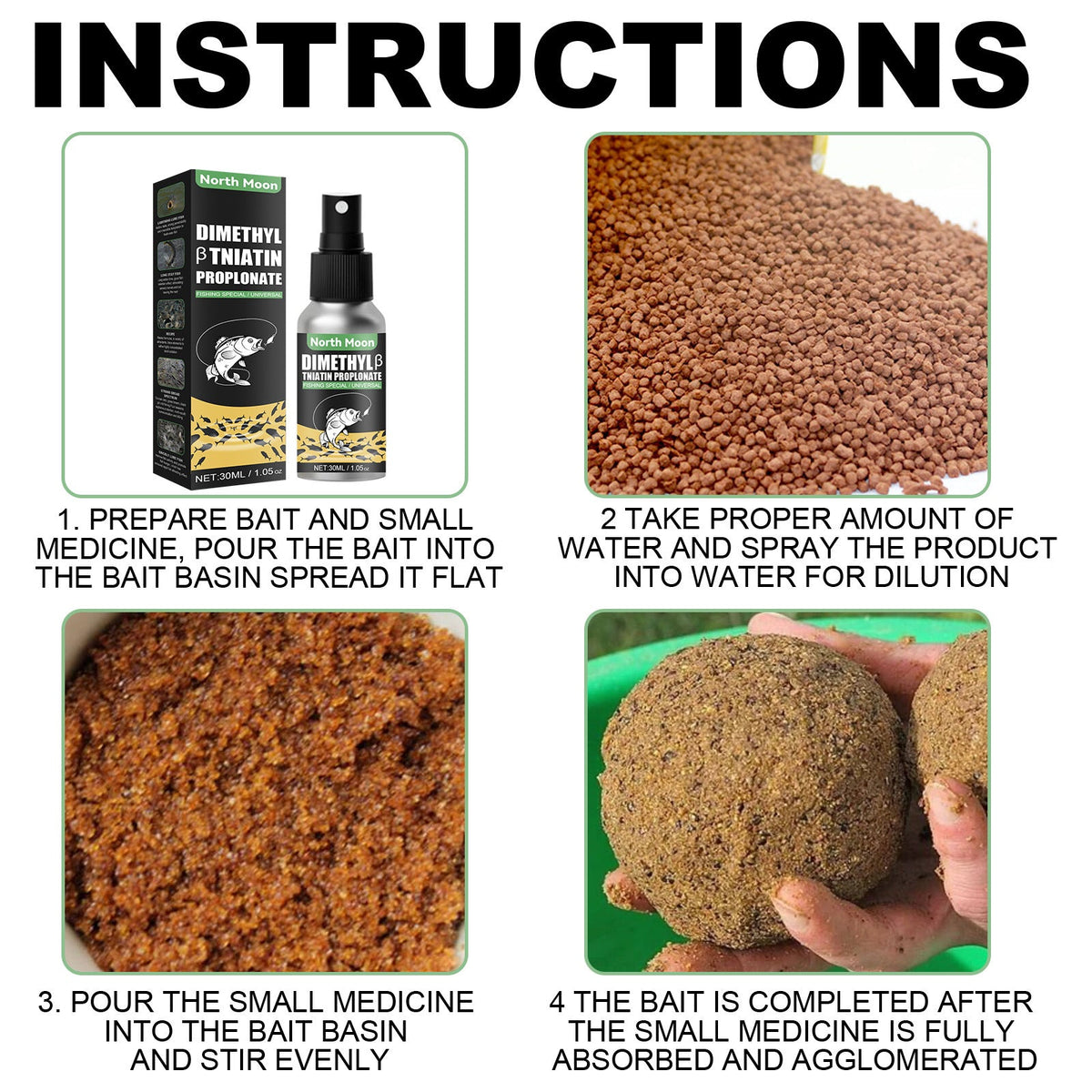 Natural bait Scent Fish Attractants for Baits