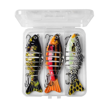 3PCS Multi-Section Fish Lure Set