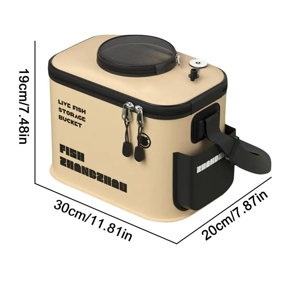 Foldable Multifunctional Fishing Bucket
