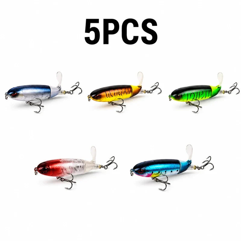 Floating Rotating Tail Lures Hard Bait