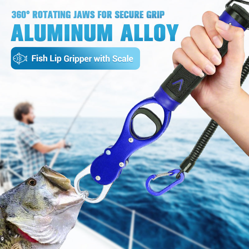Aluminum Alloy Fish Lip Gripper with Scale